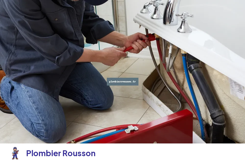 Plombier à Rousson