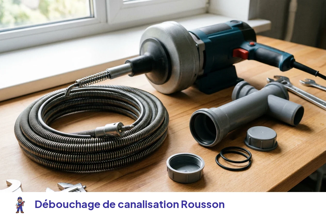 Débouchage de canalisation à Rousson