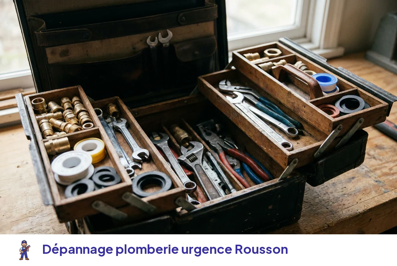 Dépannage plomberie urgence à Rousson