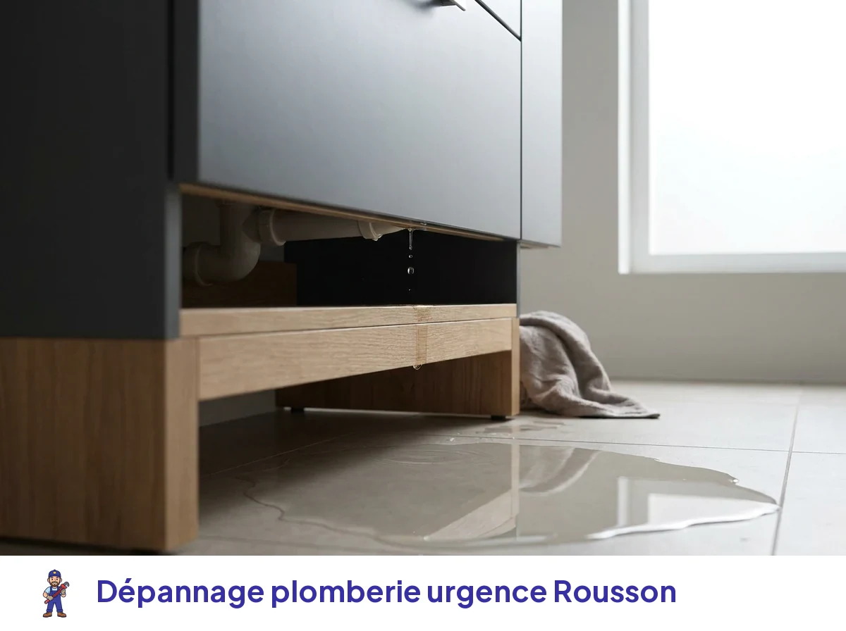 Dépannage plomberie urgence à Rousson