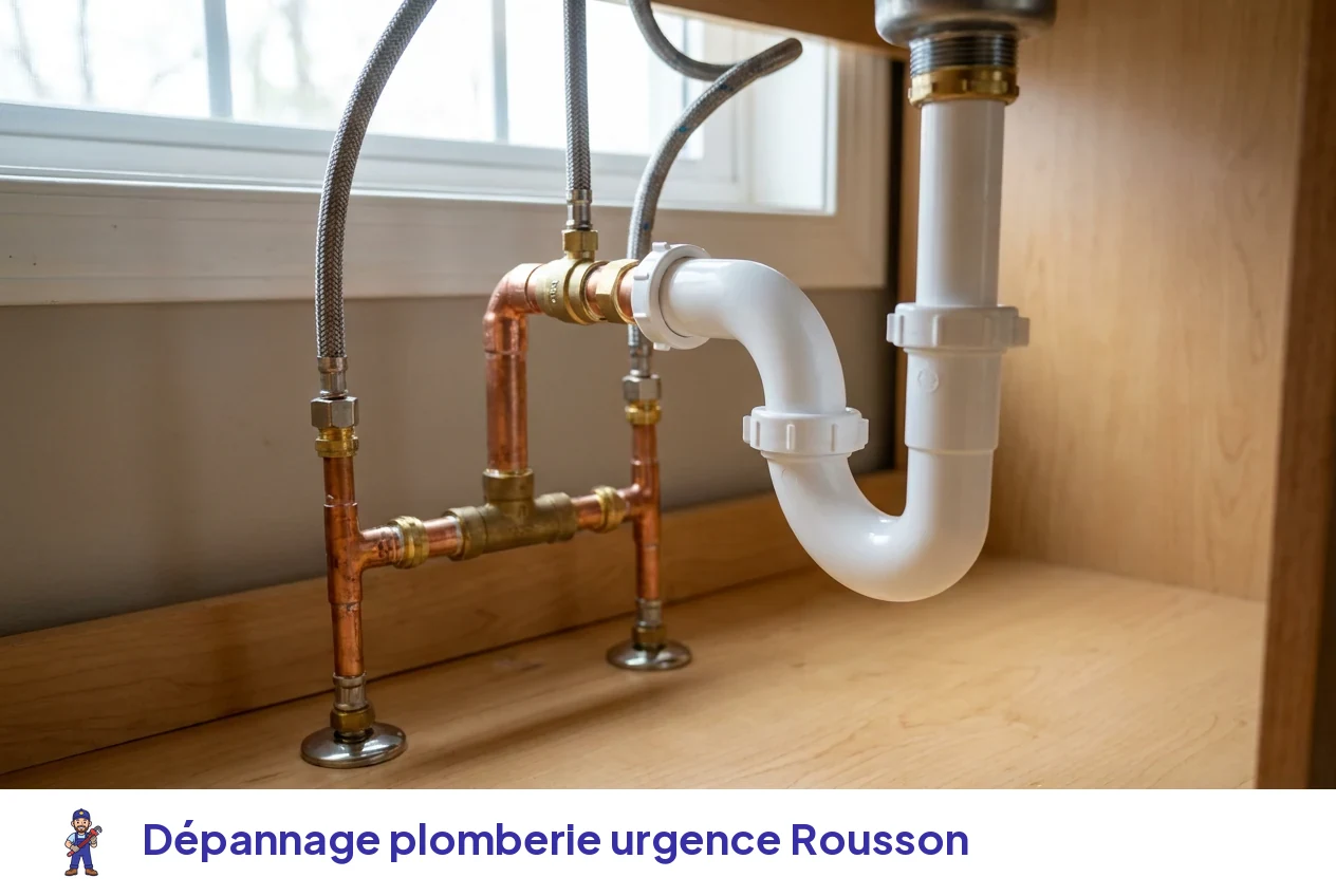 Dépannage plomberie urgence à Rousson