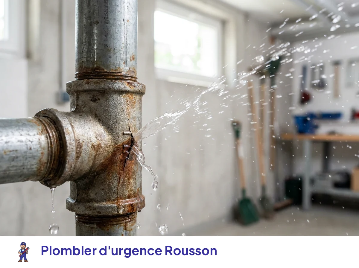 Plombier d'urgence à Rousson