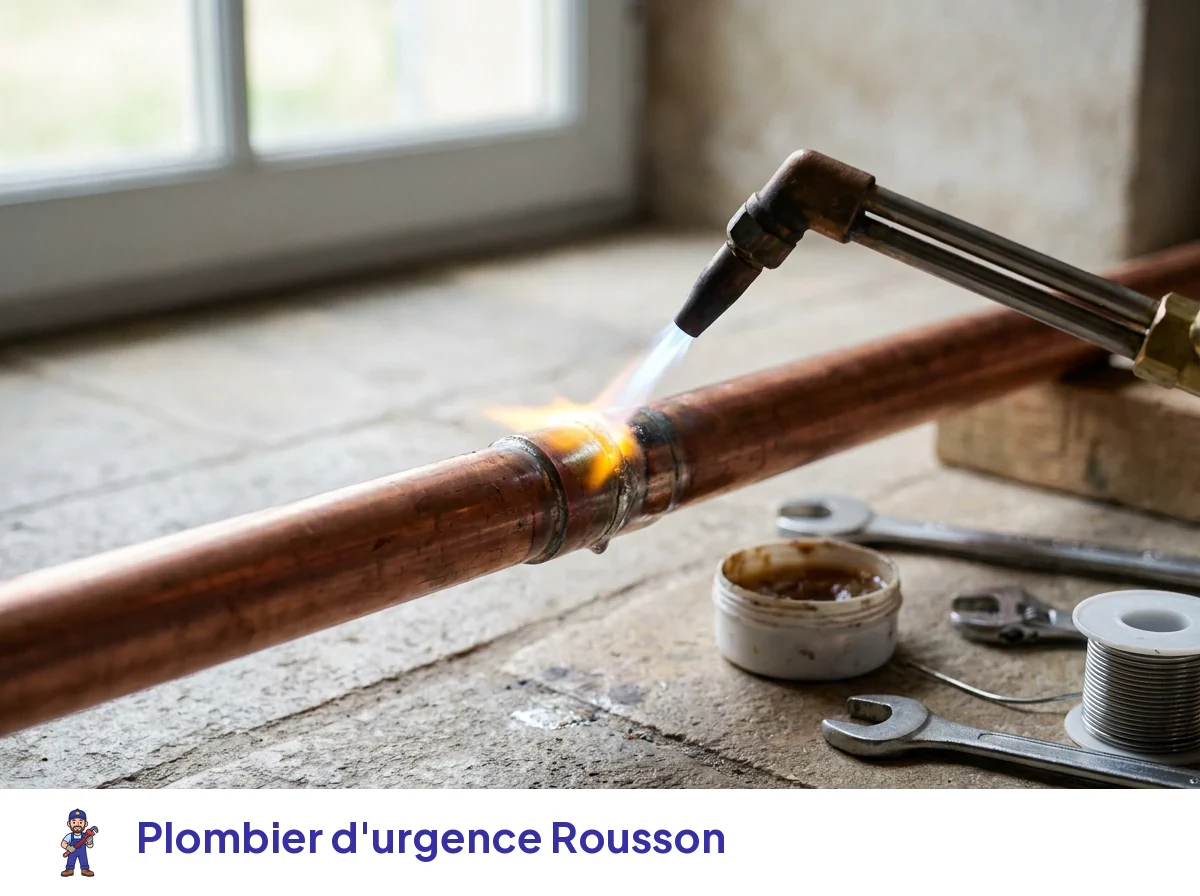Plombier d'urgence à Rousson