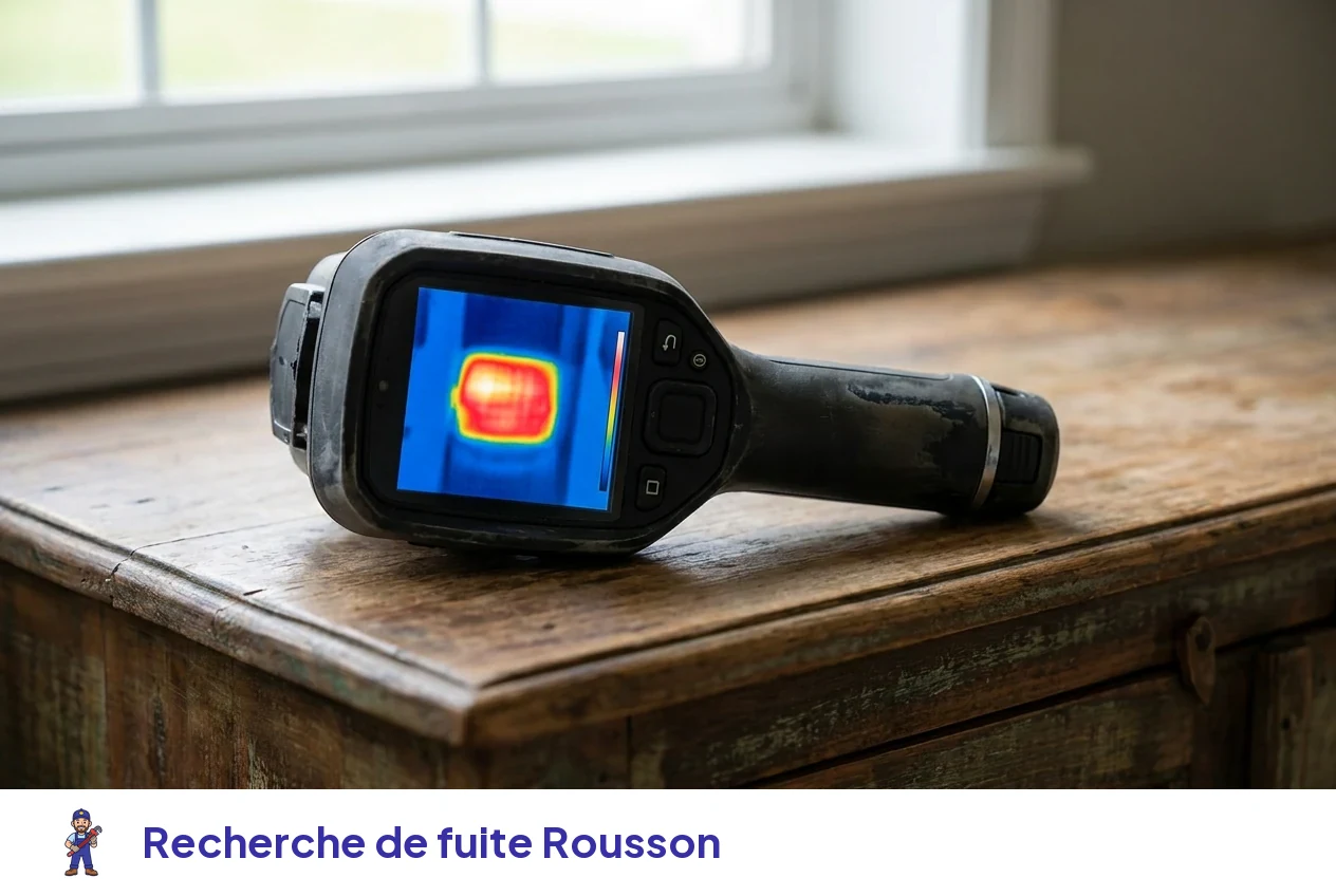 Recherche de fuite à Rousson
