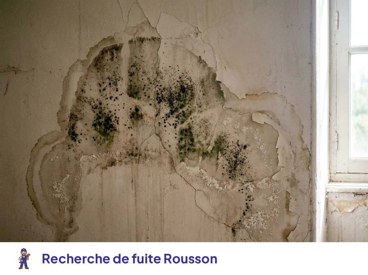 Recherche de fuite à Rousson