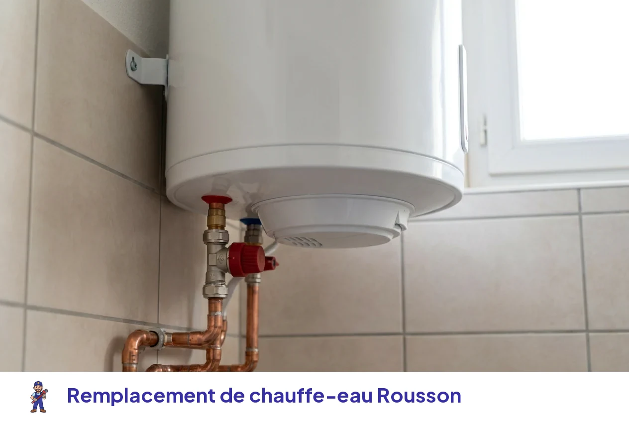 Remplacement de chauffe-eau à Rousson