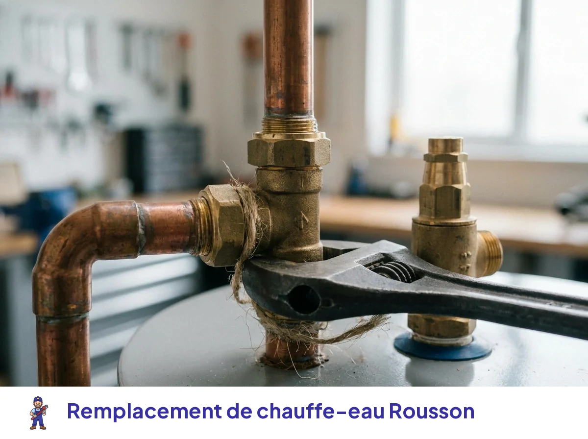 Remplacement de chauffe-eau à Rousson