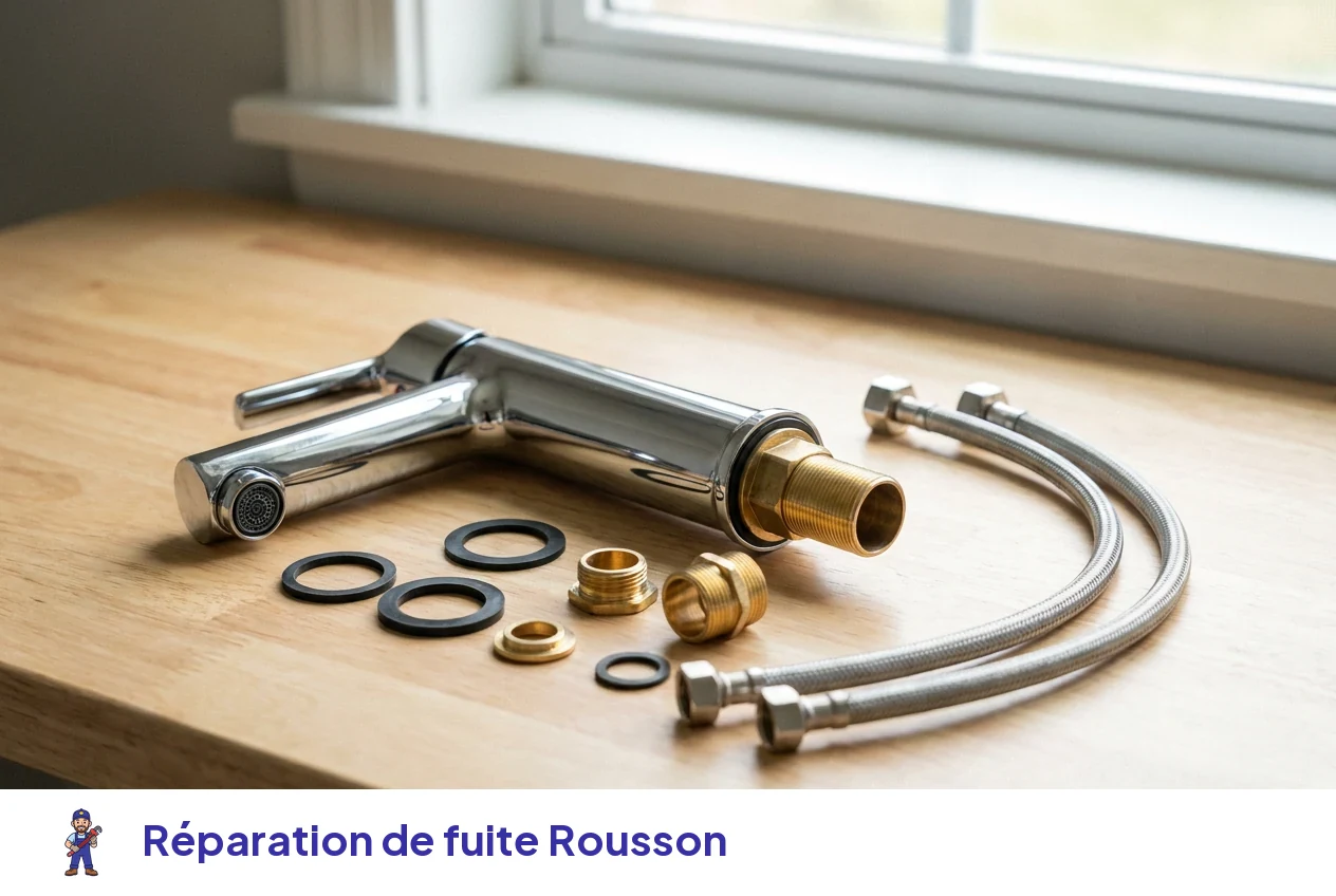 Réparation de fuite à Rousson
