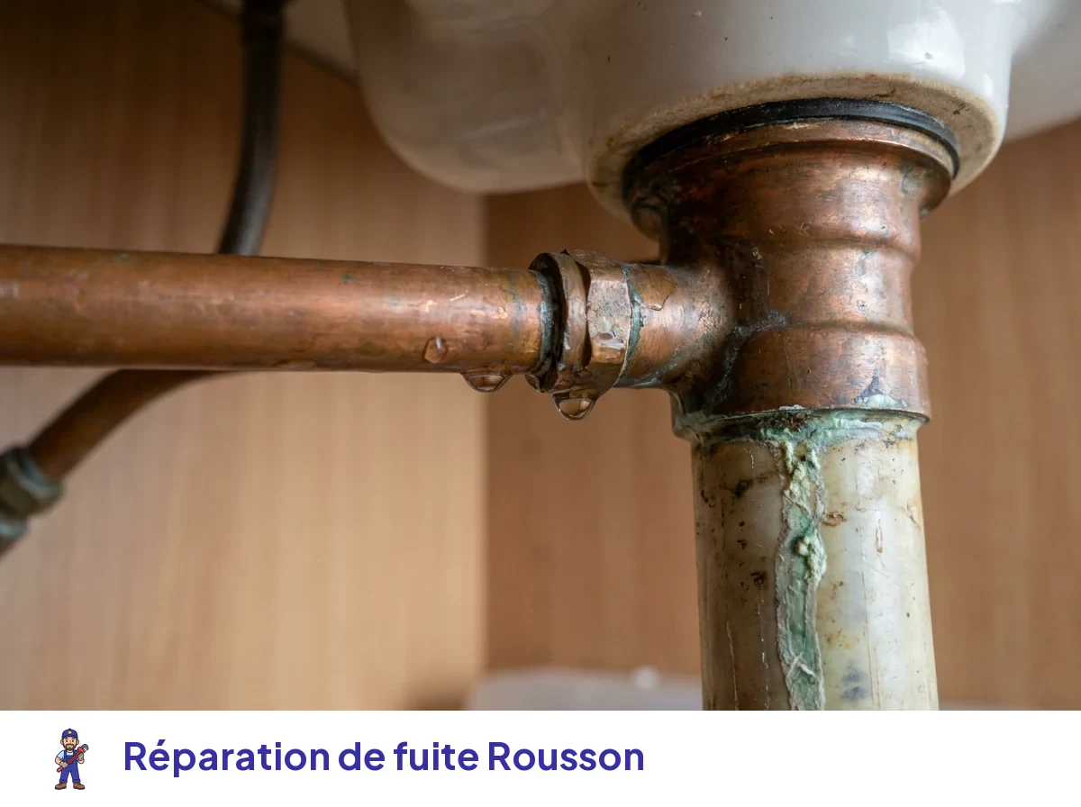 Réparation de fuite à Rousson