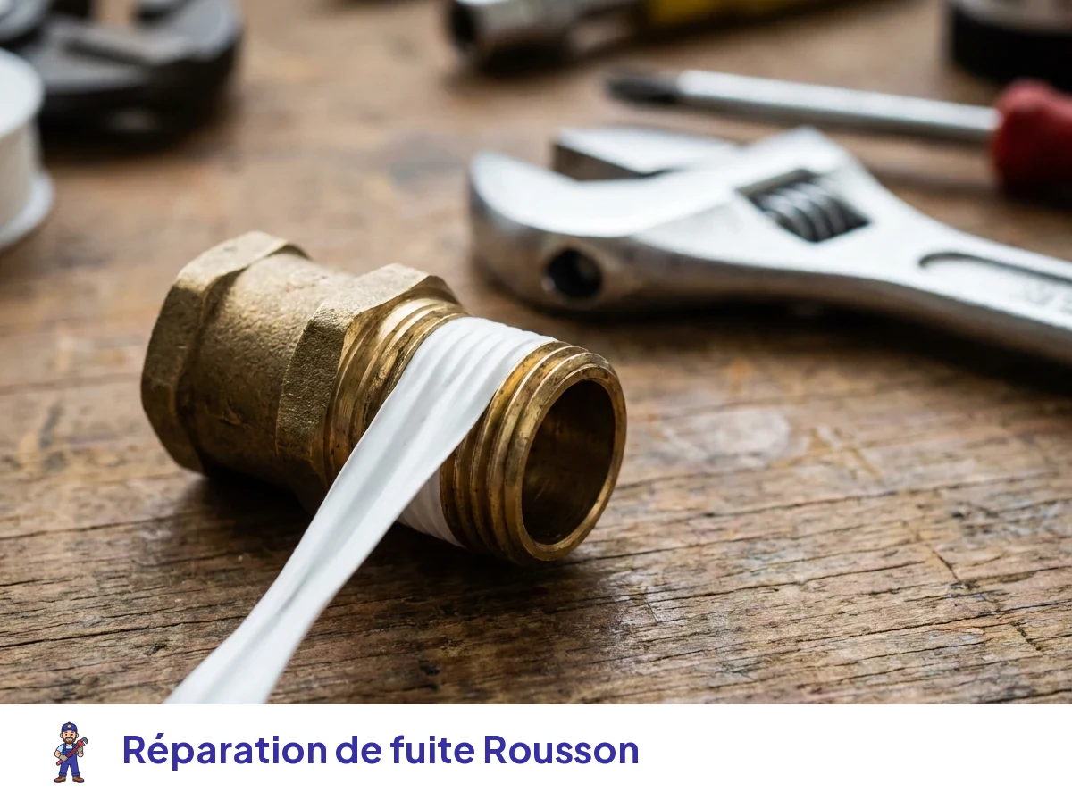 Réparation de fuite à Rousson